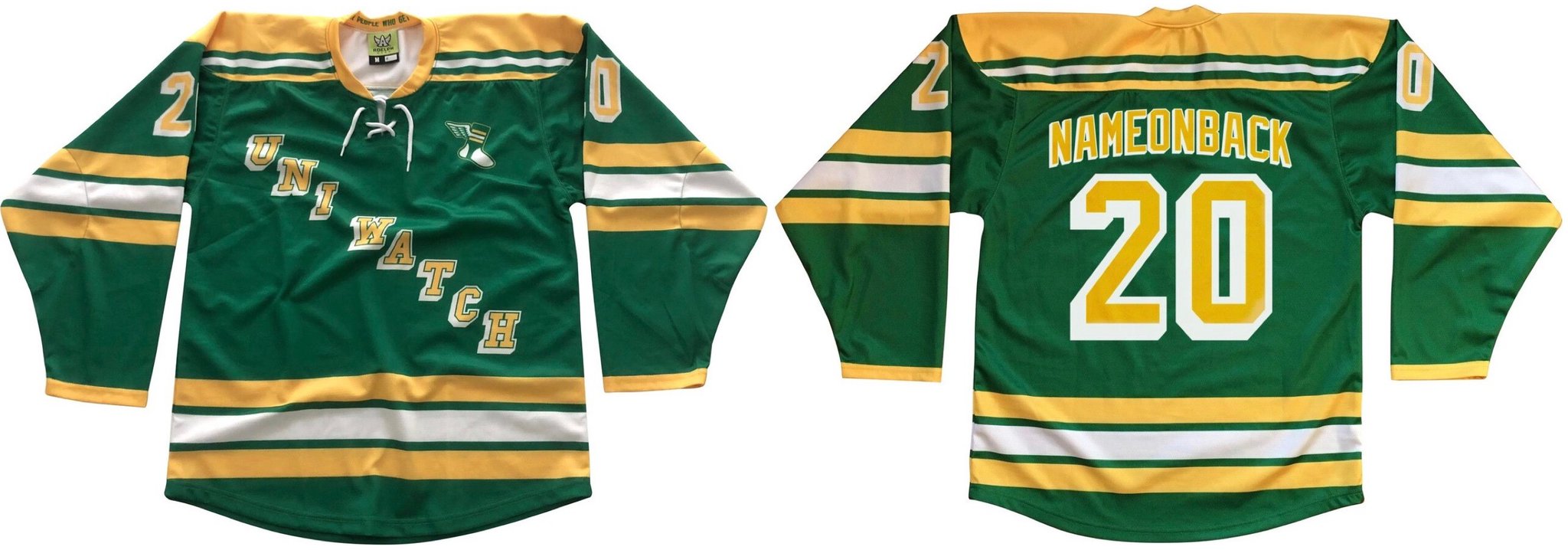hockey jersey option c or a
