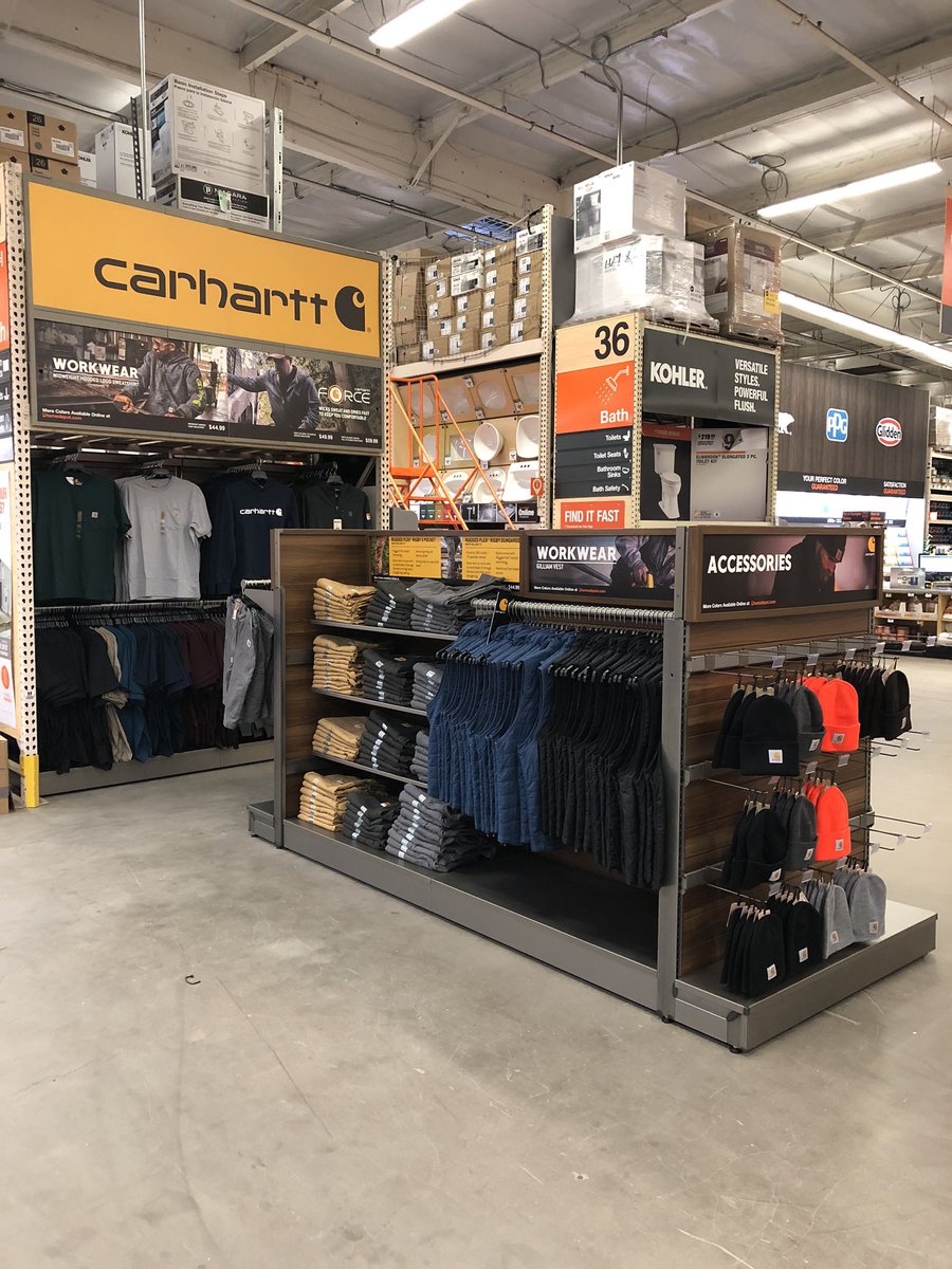 JakeShredd's tweet photo. Come Get Your #Carhartt Gear at HD #606 Santa Ana!  Thanks to @CeSaRoJeDa89 for setting up this new program yesterday! #METserviced @ANewmanhd @MarkAveryHD @Elliottwakeman3 @Yesenia_ASM0606 @homedepot606 @Steven_Mousseau @Jaime_HD_D25 @Rudemann01 https://t.co/icZQaqBlMT
