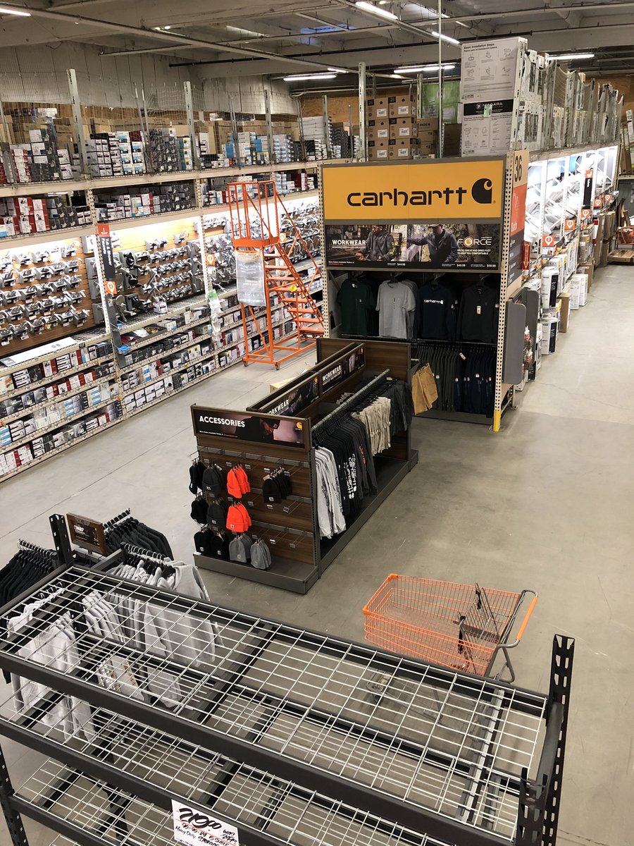 JakeShredd's tweet photo. Come Get Your #Carhartt Gear at HD #606 Santa Ana!  Thanks to @CeSaRoJeDa89 for setting up this new program yesterday! #METserviced @ANewmanhd @MarkAveryHD @Elliottwakeman3 @Yesenia_ASM0606 @homedepot606 @Steven_Mousseau @Jaime_HD_D25 @Rudemann01 https://t.co/icZQaqBlMT