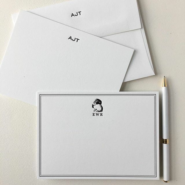Sesame_LP's tweet photo. If you still need to send some post holiday thank you notes and you prefer minimalist design or you have a pair of rabbits, these are a couple good options for you. •
•
•
•
•
•
•#customstationery #letterpressstationery #letterwriting #bespoke #handmade #madeinbrooklyn #p… https://t.co/Okph6OxXMC