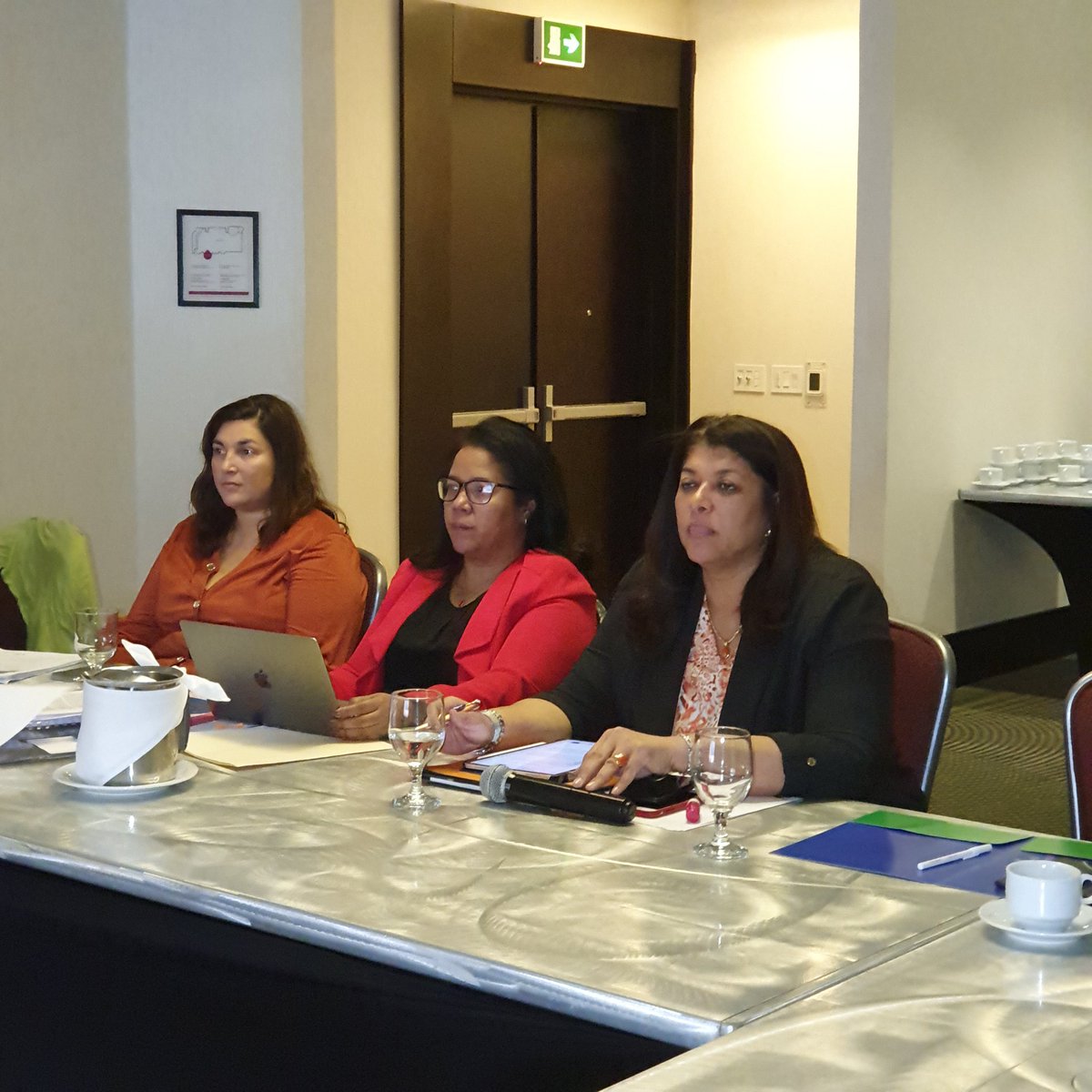 PARAP_II's tweet photo. Entre los presentes en 4ta Reunión Comité de Dirección, la Directora de Altair Asesores, Mabell Morillo, Mercé De Torres, Agregada de Cooperación y María González Jefa de cooperación @UnionEuropeaRD Entidades claves en los trabajos de #PARAPII https://t.co/6ipob0p271