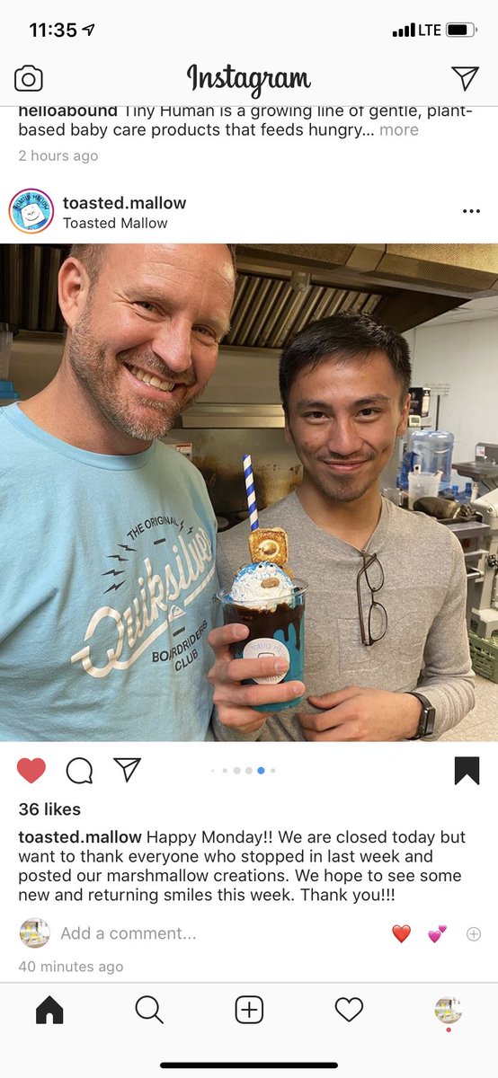 kandcnaturals's tweet photo. Visited our friends and favorited dessert destination @toasted_mallow #kandcnaturals #toastedmallow #shopsmall #supportsmallbusiness https://t.co/EtM6I4FYg0