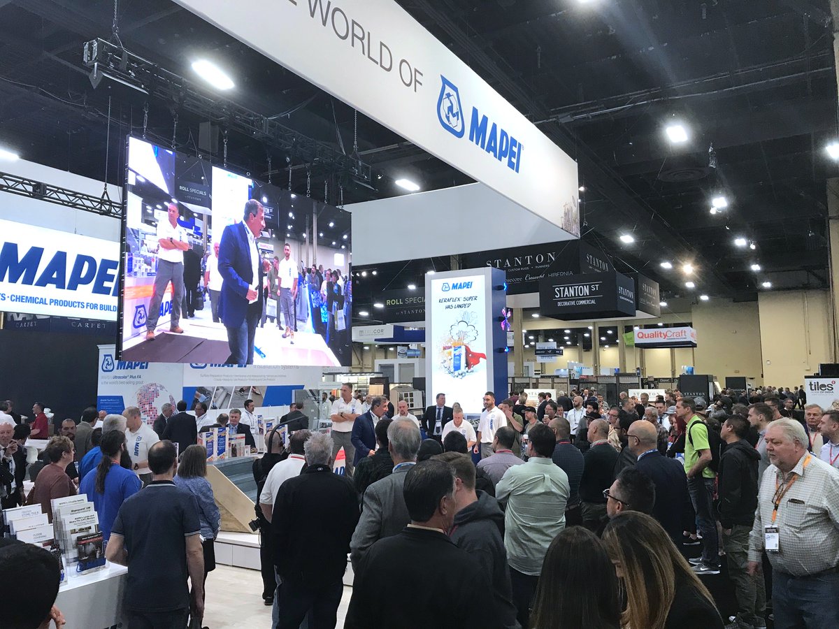 MAPEIUSA's tweet photo. Join us in Booth #5847 @10AM where we will be demoing NEW products!
☑️Mapelastic Turbo☑️Ultrabond ECO GPT☑️Keraflex Super☑️Mapeheat Systems. Demo schedule: https://t.co/eFrakS4dFC
#mapeiusa #mapeilive #newproducts #MapelasticTurbo #UltrabondECOGPT #KeraflexSuper #MapeheatSystems https://t.co/fCXTAFhpuJ