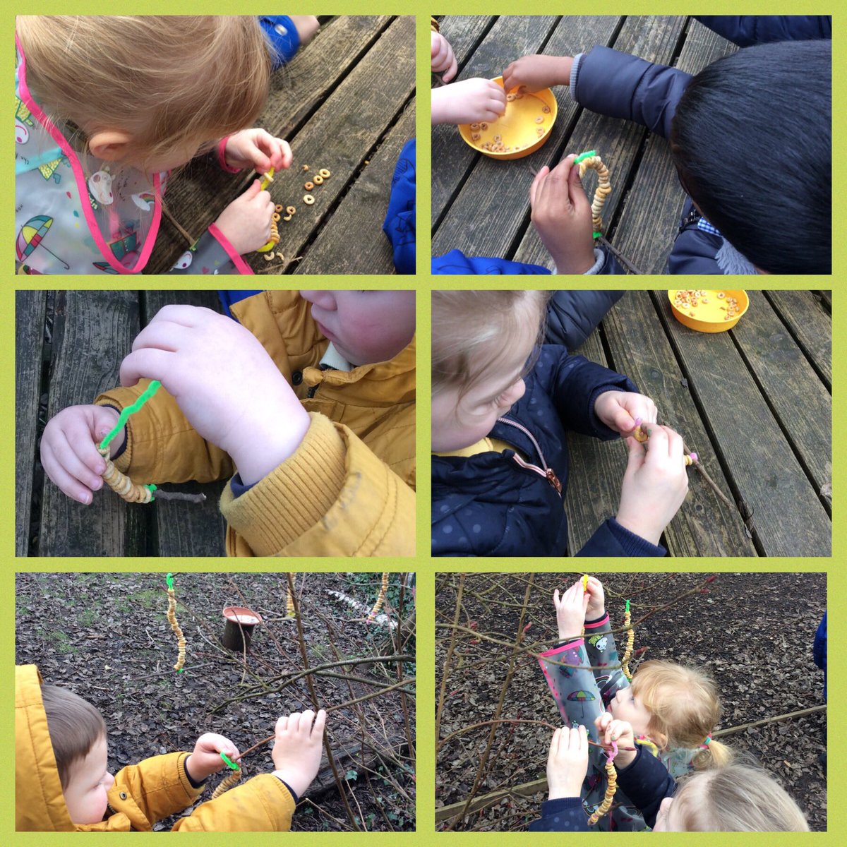 HendreInfants's tweet image. Afternoon nursery have been busy making bird feeders today. #OL#KUW #BigSchoolsBirdwatch #RSPB_Learning
