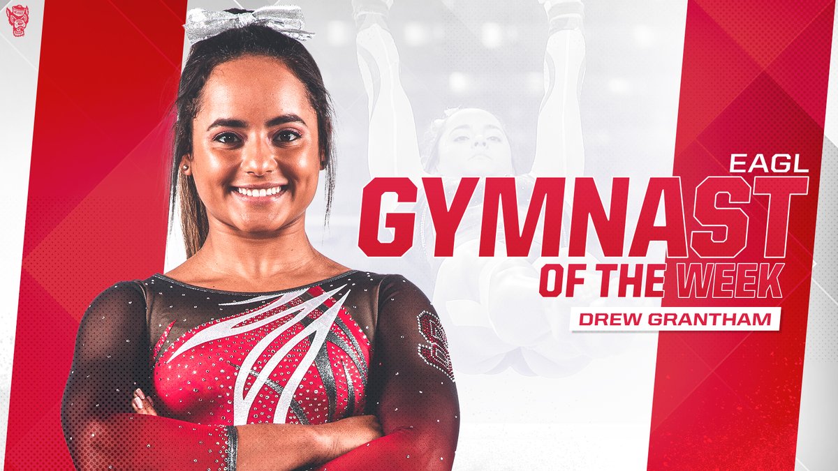 After multiple first-place finishes and a career high-tying score on bars, Drew Grantham is the EAGL Gymnast of the Week!

Your next chance to see the team compete is Saturday, Feb. 1 at 7 p.m. as UNC visits Valvano Arena at Reynolds Coliseum!

📰 bit.ly/2vwW3wi

#GoPack