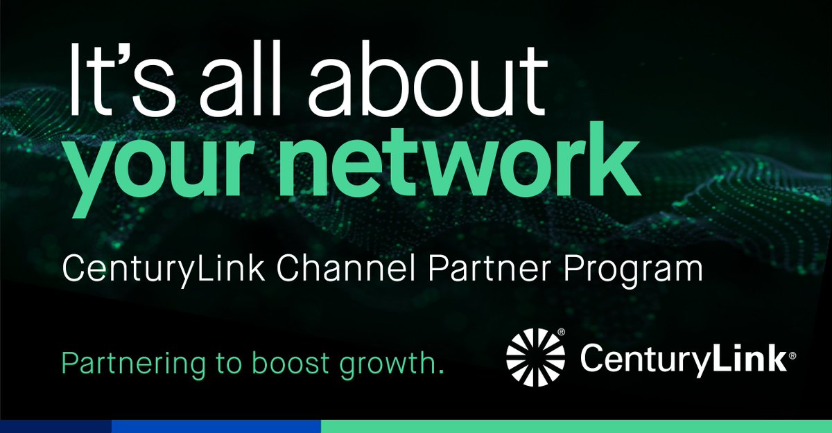 Connections are at the core of a thriving partnership. <a href="/CenturyLink/">CenturyLink</a> connects Partners to more than our global network &amp; IT solutions. We offer support, resources &amp; tools to help Partners succeed. It’s All About Your Network! Reach out about how we can help your business grow.