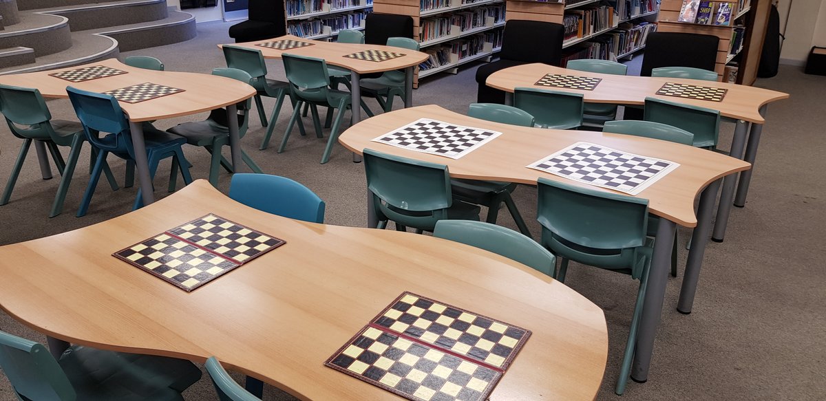 TrinityHighLRB's tweet photo. Gearing up for the 2020 chess tournament - round 1 this afternoon. #chess #chesschallenge https://t.co/GfTifP5mdt