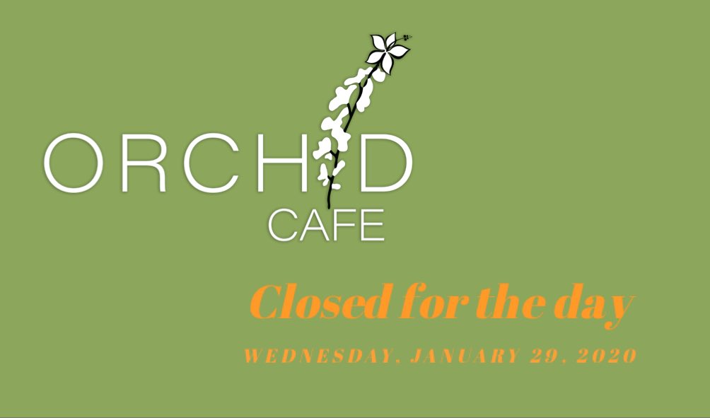 We apologize for any inconvenience! We’ll be open for business tomorrow from 8AM - 2PM! See you then!