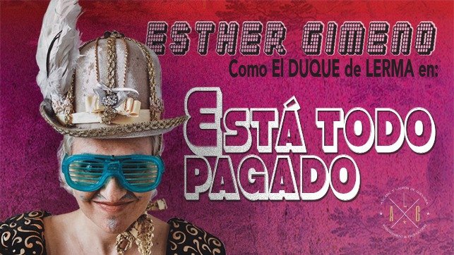 👑 El 3 de Febrero vuelve el #DuquedeLerma al <a href="/palacioprensa/">Palacio de la Prensa</a>👑
<a href="/La_Gimeno/">Esther Gimeno Gascón</a> <a href="/aldalozano/">alda</a> #JoseCruz #Estatodopagadao

🎟️ bit.ly/317sXPS
