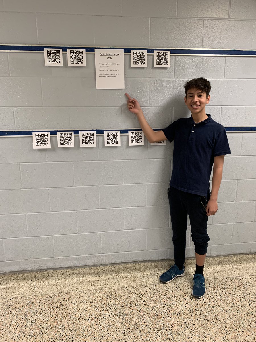 MrDaCosta8's tweet photo. It took us a while, but we finally got our New Years resolutions up #2020 #ESL learners did a fantastic job on their videos 🎞 https://t.co/8qggTqDL9I