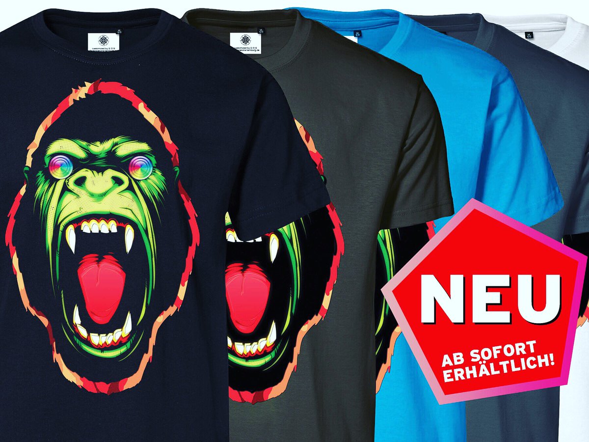 Nur noch bis 31.01.. 15% auf ALLE T-Shirts unserer Marke 'Customized by S.O.S'.
Gutschein-Code: TRUSTTHISSHOP

flagshipstore-hamburg.de/bedruckte-shir…

#printedshirt #tshirt #funshirt #fun #hypnotic #ape #gorilla #DJ #Techno #Trance #Acid #House #Music #Elektro #Beats #Jungle #billigeralsamazon