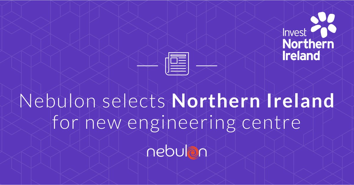 NebulonInc's tweet photo. 📣[#NEWS]: We've opened a new engineering development center in... 🥁... Belfast! Thanks to @InvestNI for helping us kickstart our WW expansion &amp; our friend @revdenoodles for leading the team! https://t.co/x4CoMVyQB8 https://t.co/HpA6kIhcST