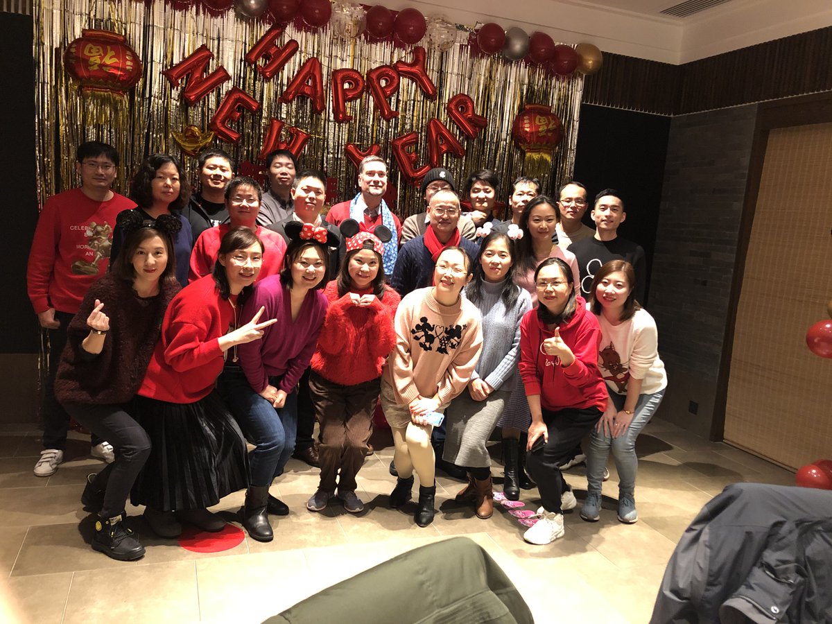 MSCCareers's tweet photo. Our China procurement office recently came together to celebrate associate Jacky Sun’s 10 year anniversary &amp; the Chinese New Year. We wish those who celebrate a happy new year filled with health, happiness &amp; prosperity.  #ChineseNewYear2020 #YearoftheRat #LifeAtMSC #WorkAtMSC https://t.co/bNyz2vn21J