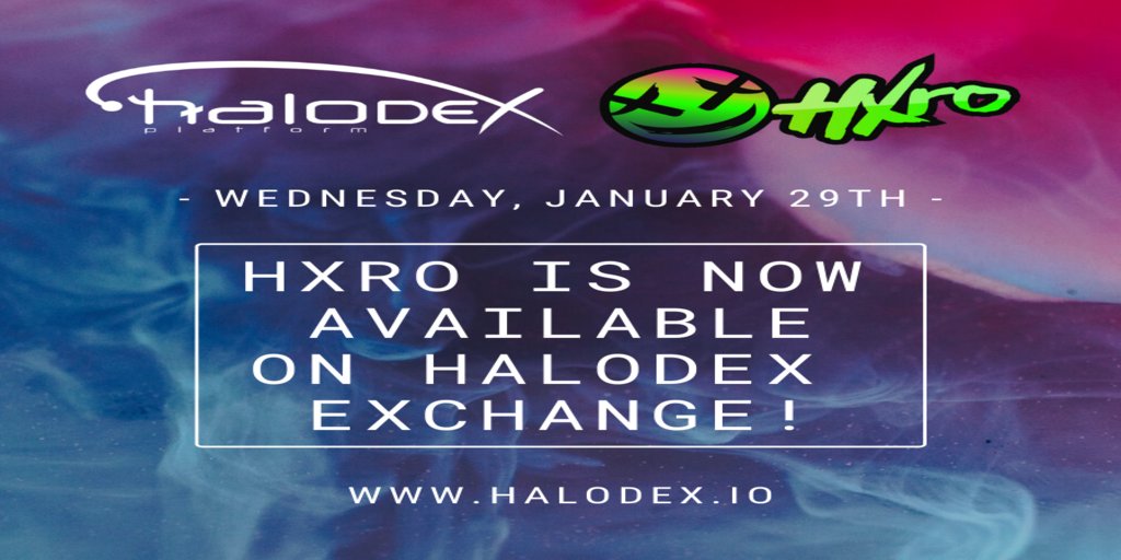 saintofsociety's tweet photo. 📣HXRO Halodex borsasında listelendi ‼️💯
Desteklenen ticaret çifti HXRO/ETH
Daha fazla bilgi için 👉 https://t.co/uf32EjfoCP
🔺 https://t.co/OxH0TlLmb6 🔺https://t.co/lryyaLnBcY
#haloplatformu #halo #halodex #hxro #hxrotoken #koin #kriptoparaborsası #ticaret #sanalpara #liste https://t.co/rWscpBptmw