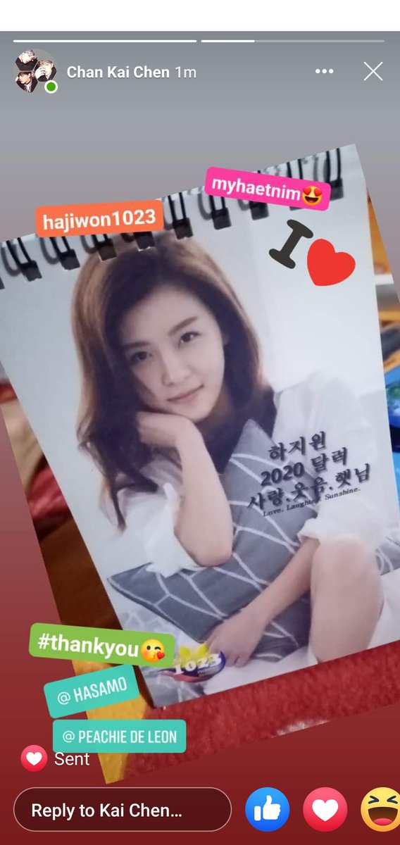 1023PHHaSaMo's tweet photo. Legit? Ofcourse. One of our member's FB story.
#HaSaMoProof
#HaSaMoMerch
#HaJiWonCalendar
#Hajiwon https://t.co/PD9LeMewrc