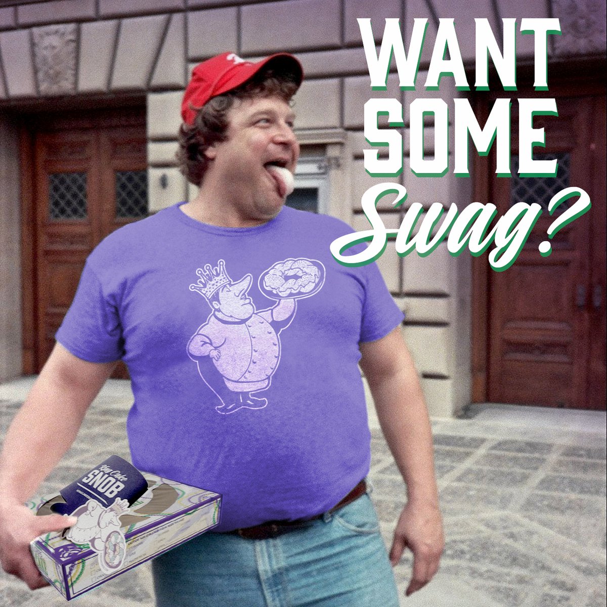kingcakesnob's tweet photo. 🚨SWAG ALERT🚨️️️ ️️️
Win King Cake Snob swag!

Here’s how to win:
⚜️ Retweet
⚜️ Follow this page
⚜️ Tag a friend in the comments https://t.co/96KDt3Evnf