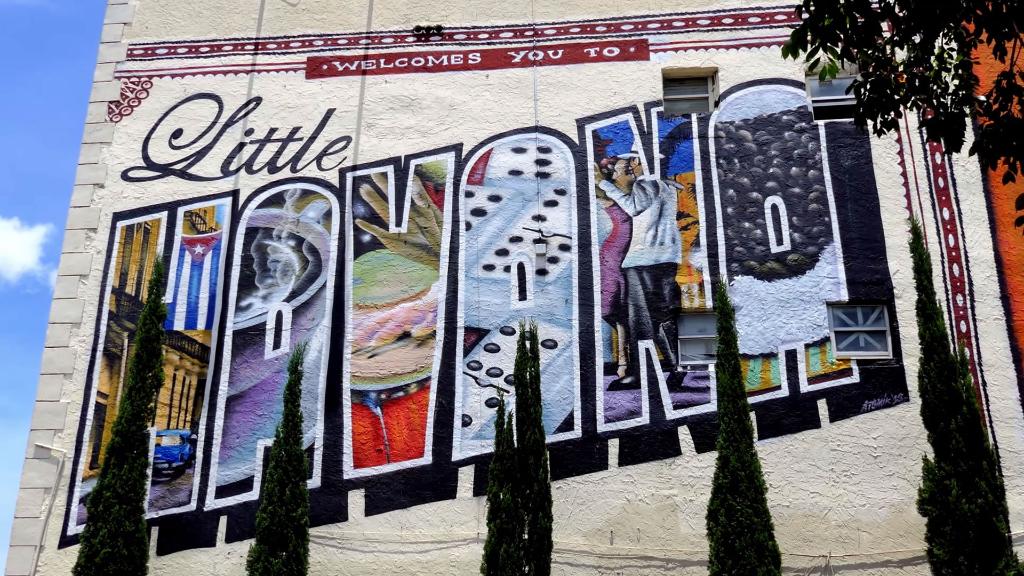 Little Havana written on the side of a building