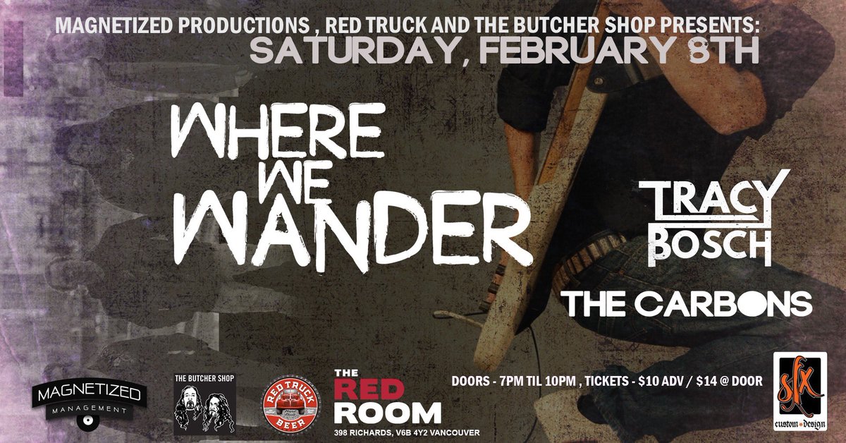 SFXDesign's tweet photo. New #poster #design for @MManagement2 @REDROOMVANCITY #Vancouver #rock https://t.co/NwDhQKLr42