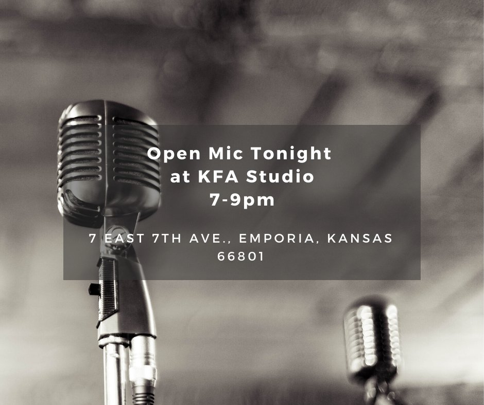 Ahh open mic...like slippers for your soul. Tonight at KFA! #openmic