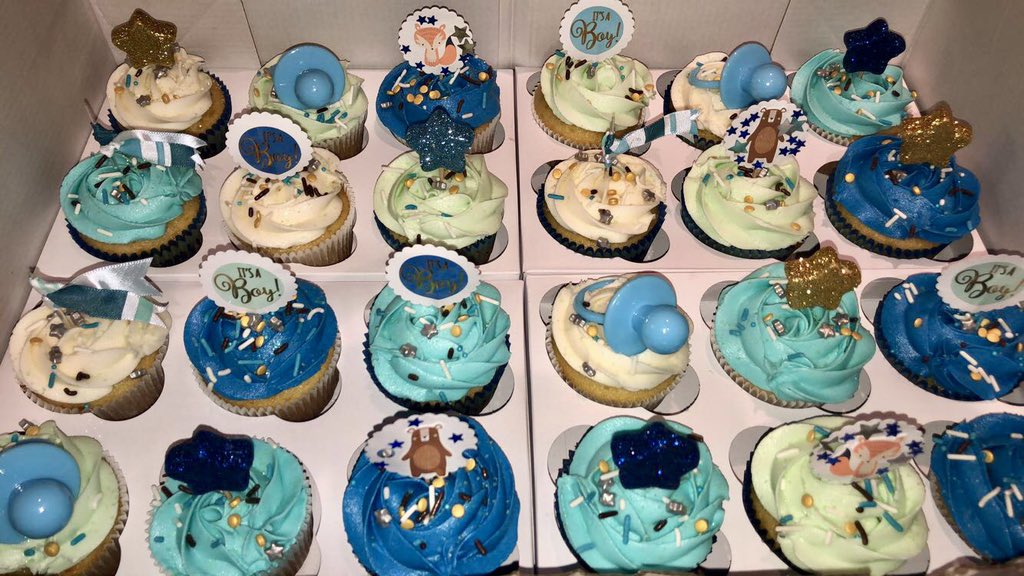 SweetCravesByK's tweet photo. IT’S A BOY💙💙 “We Can Bearly Wait” Themed Baby Shower Cupcakes🐻🦔🌲 

#wecanbearlywait #houstoncupcakes #babyshowercupcakeshouston #babyshowerhouston #itsaboy #itsaboyhouston https://t.co/tjKOBh1Wld