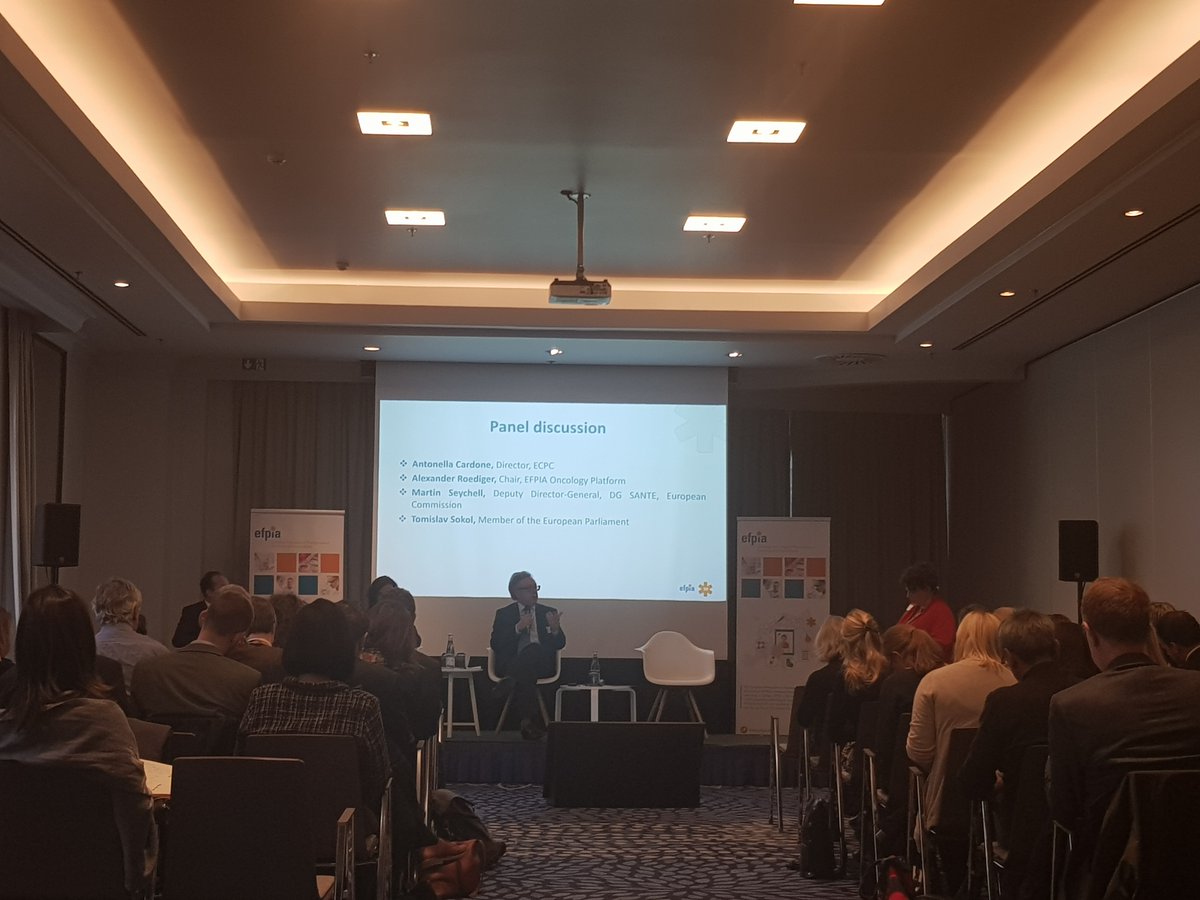 EFPIA's tweet photo. Tackling cancer: what would you hope to achieve in 5 years? Build trust, focus on prevention, and move towards an outcomes-based approach, says Martin Seychell @EU_Health #EUCancerPlan #EUCancerReport https://t.co/eTMFZI9Gq6