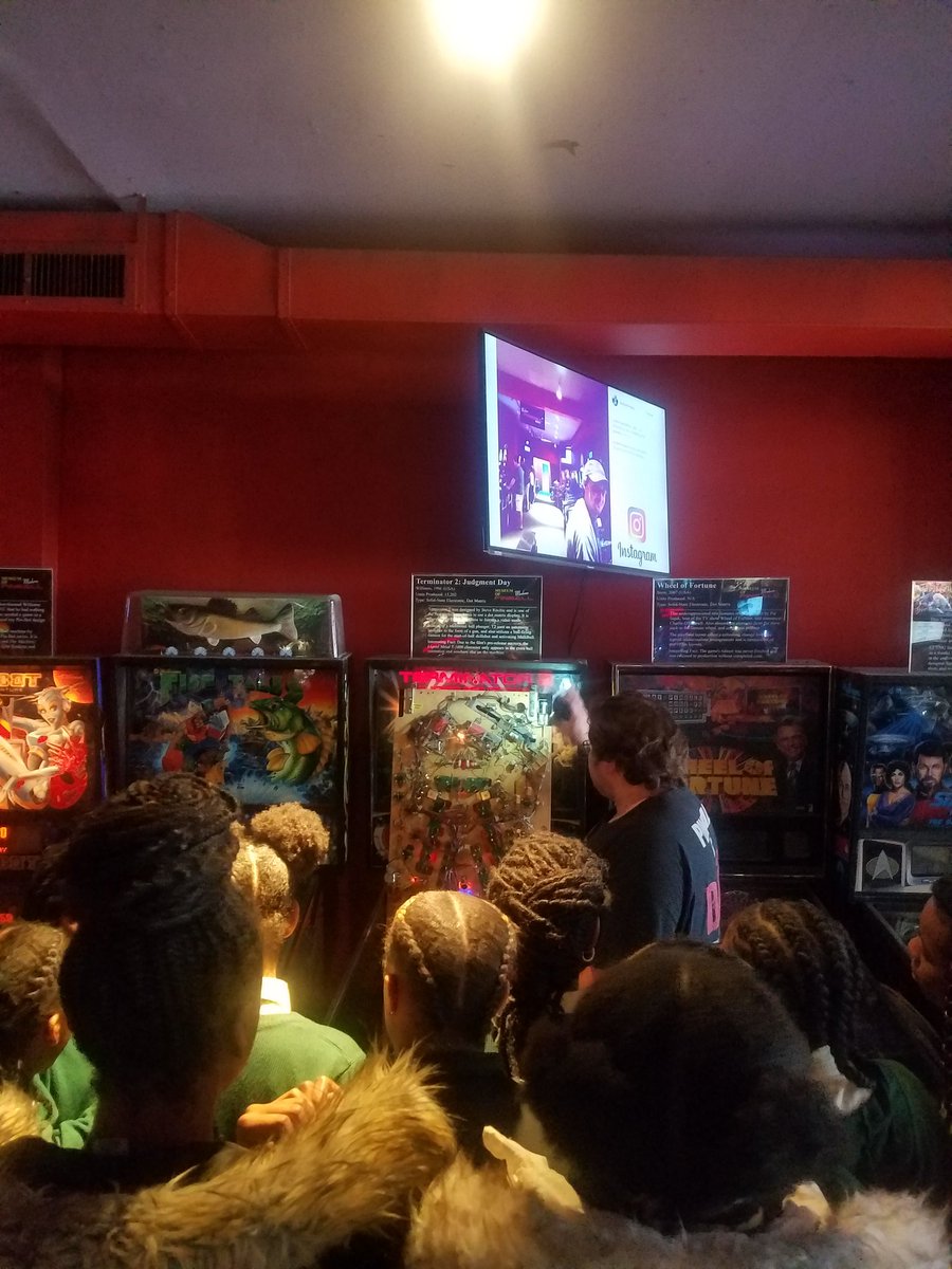 #STEM 
#STEMeducation 
 Scholars are currently learning about force, friction, motion and simple machines so we took a trip to the #Pinballmuseum in NYC. Students will be required to build and design a fully-functioning pinball machine as a final project.