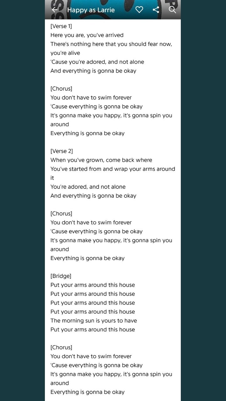 Solveig On Twitter The Album Swim Deep Contains A Song Called Happy As Larrie Read The Lyrics Larries Are Better Than The Fbi Larents Are Extra The Competition Between L And H You can search the music lyrics easily, watch the music videos directly, and share your feelings bravely. happy as larrie
