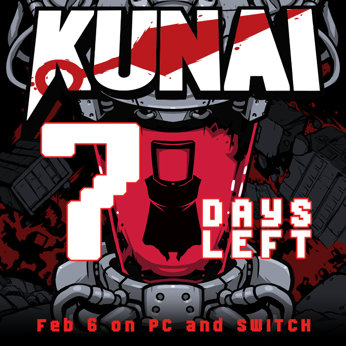 TheArcadeCrew's tweet photo. LOADING...

█▒▒▒▒▒▒▒▒▒

Ready or not, #KUNAI will be grappling your way next week!

Add it to your Wishlist on Steam: https://t.co/DLj1JkRHN5 https://t.co/SqnoyxJetk