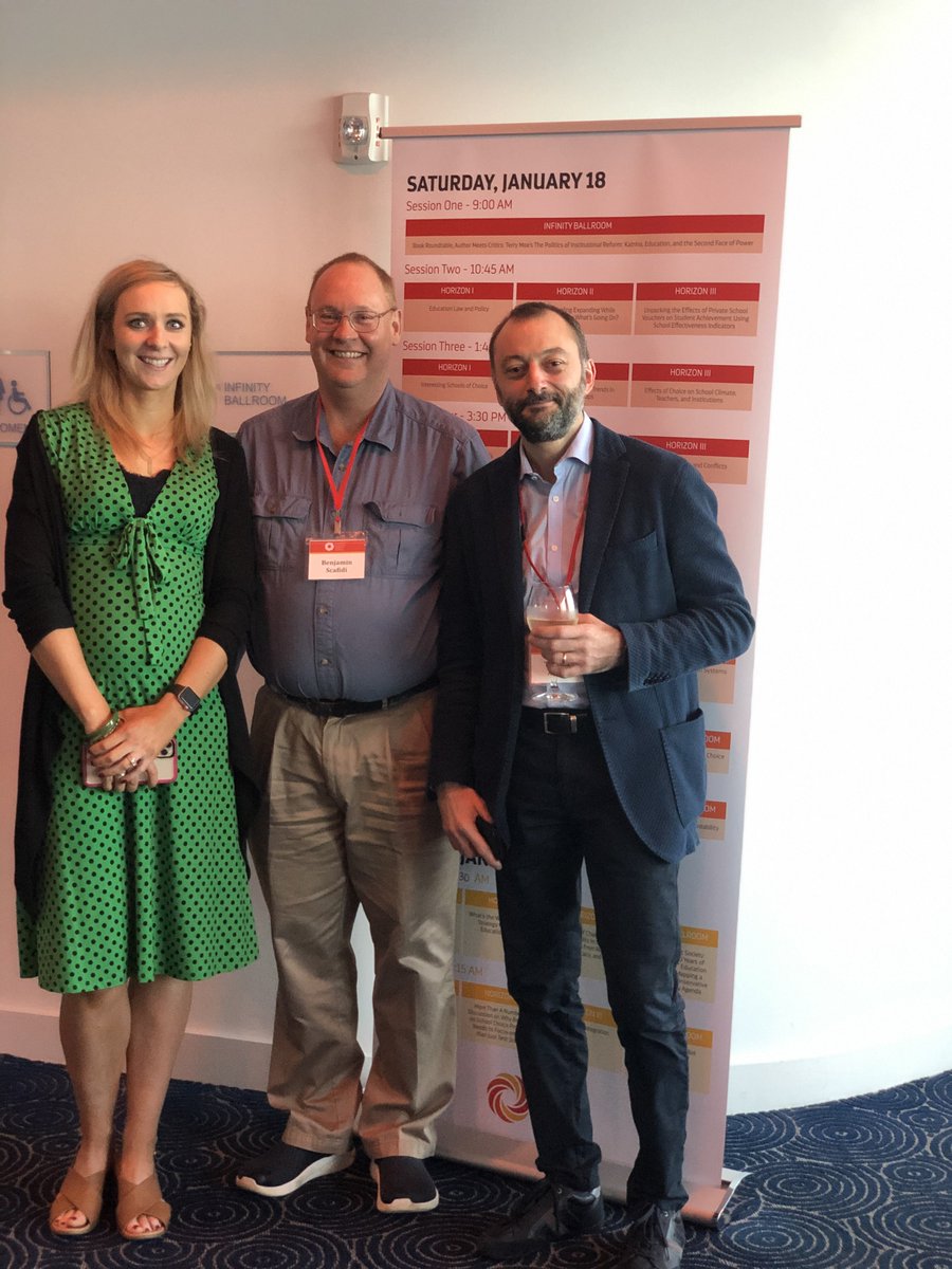 annaegalite's tweet photo. Really enjoyed serving on the #ISCRC2020 Program Committee with these hard-working colleagues- Ben Scafidi and Tommaso Agasisti- this past year. Not pictured but equally wonderful,
@macannata. Couldn't ask for a better bunch! https://t.co/kzSu1ZyACi