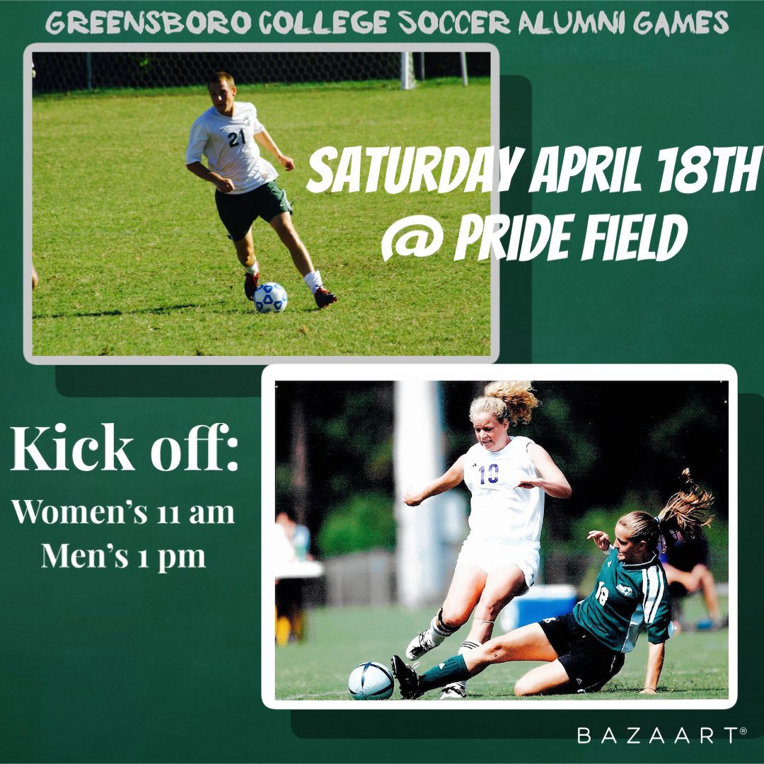Excited to announce Men’s and Women’s soccer Alumni game. We are looking forward to great day catching up with all our Alumni.
Make sure you make it out April 18th for both games. #WeAreOnePride