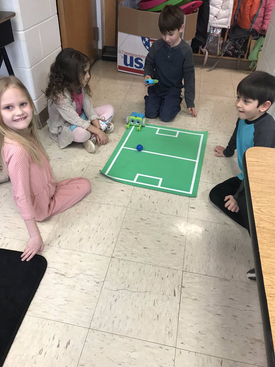 Goal!!! Coding fun with Botley. <a href="/victoriaobst/">Victoria Obst</a> #learningresources #tgproud