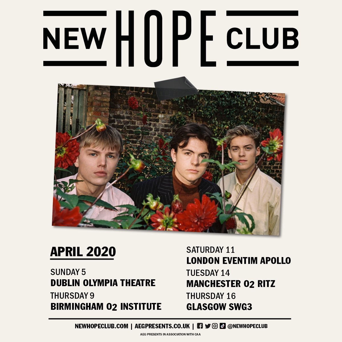 itsgresley's tweet photo. We will be playing the new songs off the album on tour as well as a few others ❤️ Come down and have a sing song with us in Dublin, Birmingham, London, Manchester and Glasgow. See you there x

https://t.co/d0oWAbVTiV https://t.co/MkTHriBwLW
