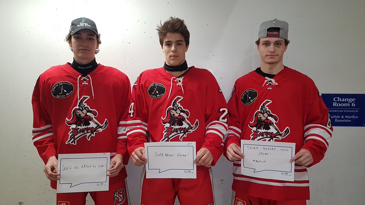 Don’t be afraid to talk.
You’re never alone.
Think before you speak.
All words that are important!
#BellLetsTalk