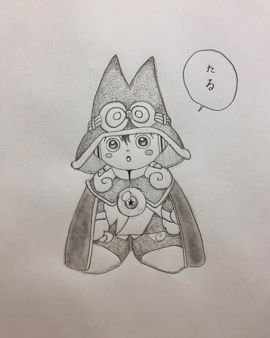 まじかる⭐️タルるートくん 描いてみた #まじかるタルるートくん #模写 #イラスト #絵描きさんと繋がりたい