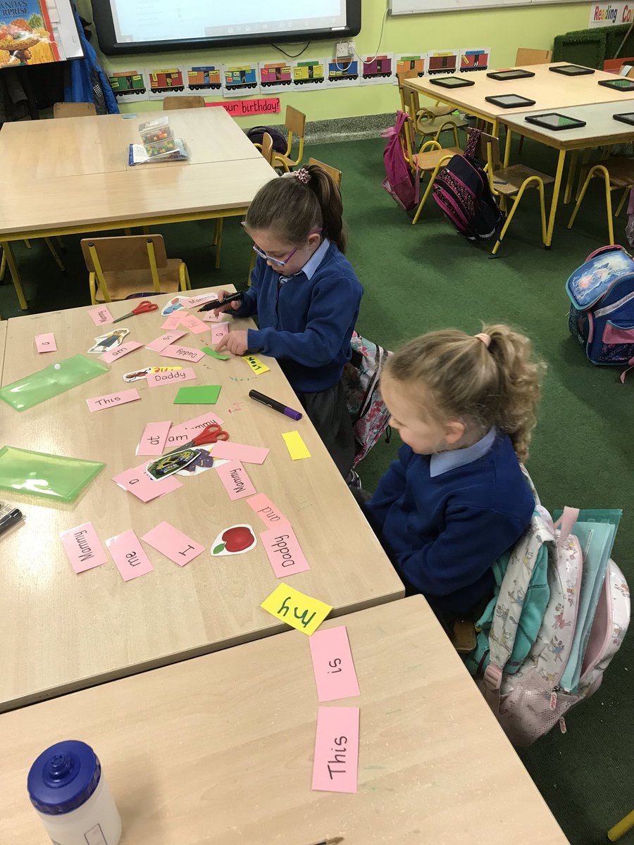 JunInfSAttracta's tweet photo. Sentence building during small group literacy time. #literacy #reading #PMReaders https://t.co/BYfzrOUBLh