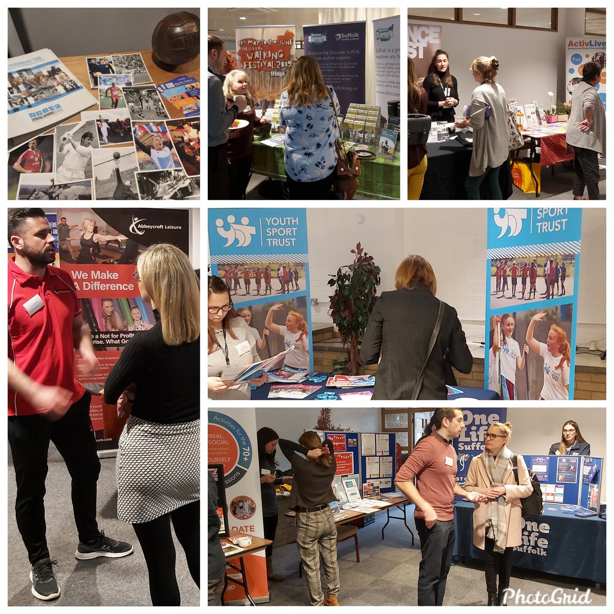 HeidiTBellamy's tweet photo. Many thanks to marketplace exhibitors #MostActive2020 for engaging displays and giving the delegates lots of useful information and advice @YouthSportTrust @AC_Leisure @Active_Suffolk @DiscoverSuffolk @SuffLocalLinks @LowestoftOgogo1 @ActivLives @danceeast @SMN_Suffolk @IESCCG https://t.co/VPPaXICJIT