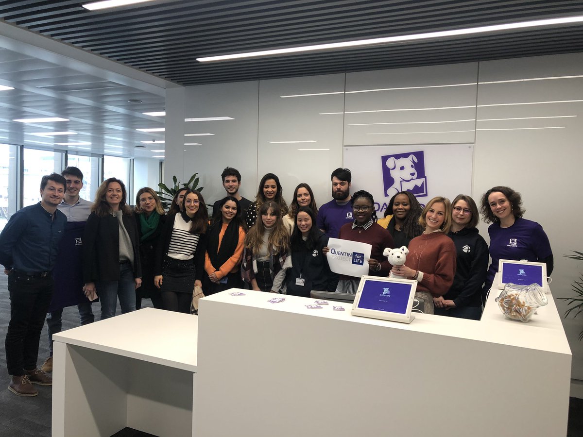 AudenciaDigital's tweet photo. Nous remercions @CFalise & @ValentinJuhel pour cette visite dans les locaux @Datadog.Une matinée riche en apprentissages! Dorénavant les logiciels Saas n'ont plus de secret pour les #SMED
#LetSmedDublin #Audencia_LEX #Quentinprojectforlife @ms_audencia @AudenciaDigital @Audencia https://t.co/UQXQYHnm3m
