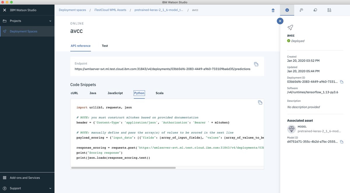 #Watson Studio Desktop and Watson #MachineLearning Server 1.1 just released! I just published Watson Studio Desktop and Watson Machine Learning Server 1.1 Release link.medium.com/Wpp4M5D3C3