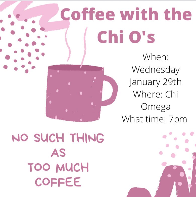 Come hang out with us tonight at 7!! 🎉
Bring your friends, your questions, and come sip on some coffee! ☕️ We’re so excited to meet YOU! 🌟