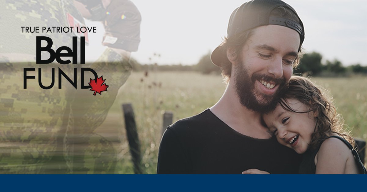 Bell_LetsTalk's tweet photo. .@tplfoundation announces recipients of the Bell True Patriot Love Fund in support of mental health initiatives for the military community. #BellLetsTalk Learn more: https://t.co/LVy6OzDhJl https://t.co/HsUthXX0xC