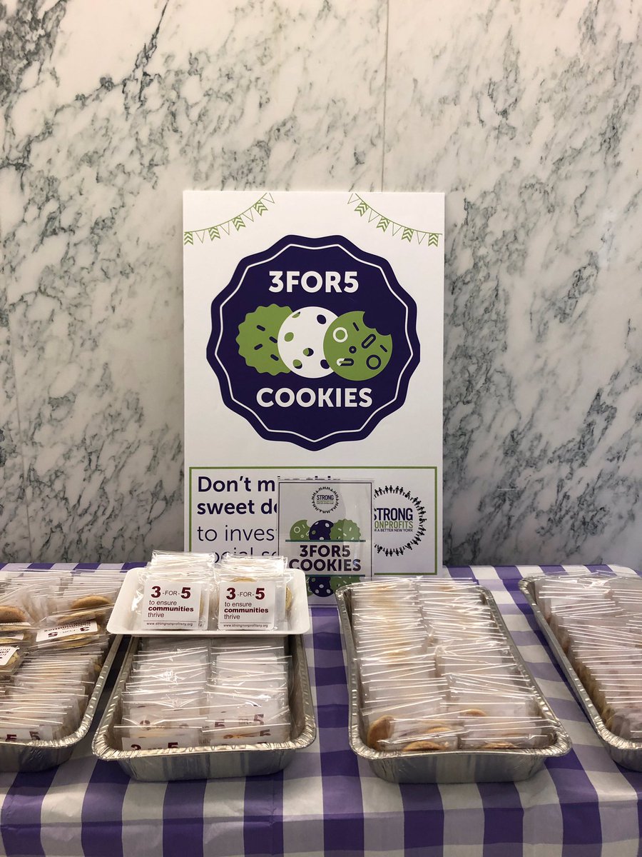 NonprofitsNY's tweet photo. Weโre all set up and ready to go! If youโre in #Albany, come stop by the 3rd floor of the Legislative Office Building for a cookie ๐ช #StrongNonprofits #ServingUpTruth https://t.co/uwVSJpX9Lx