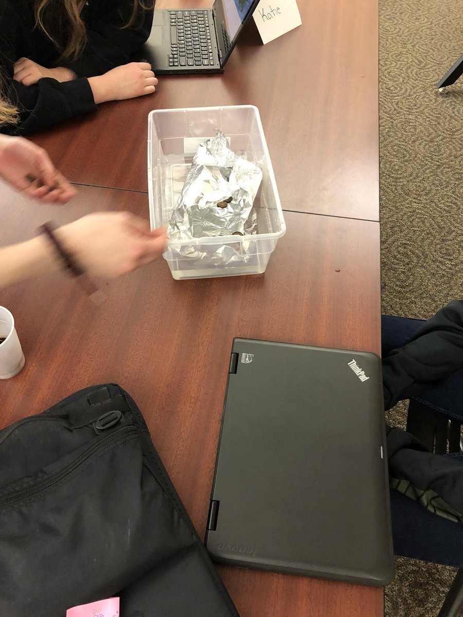 ljoinerSHS's tweet photo. Sem2 #compsci boatbuilding prototypes. Research, planning, refining. So much to learn, including how to not spill water on the carpet. @CSTAMaine @codeorg @ScarbMESchools #redstormtechlearns #redstormlearns. https://t.co/Q8KY5haIfG