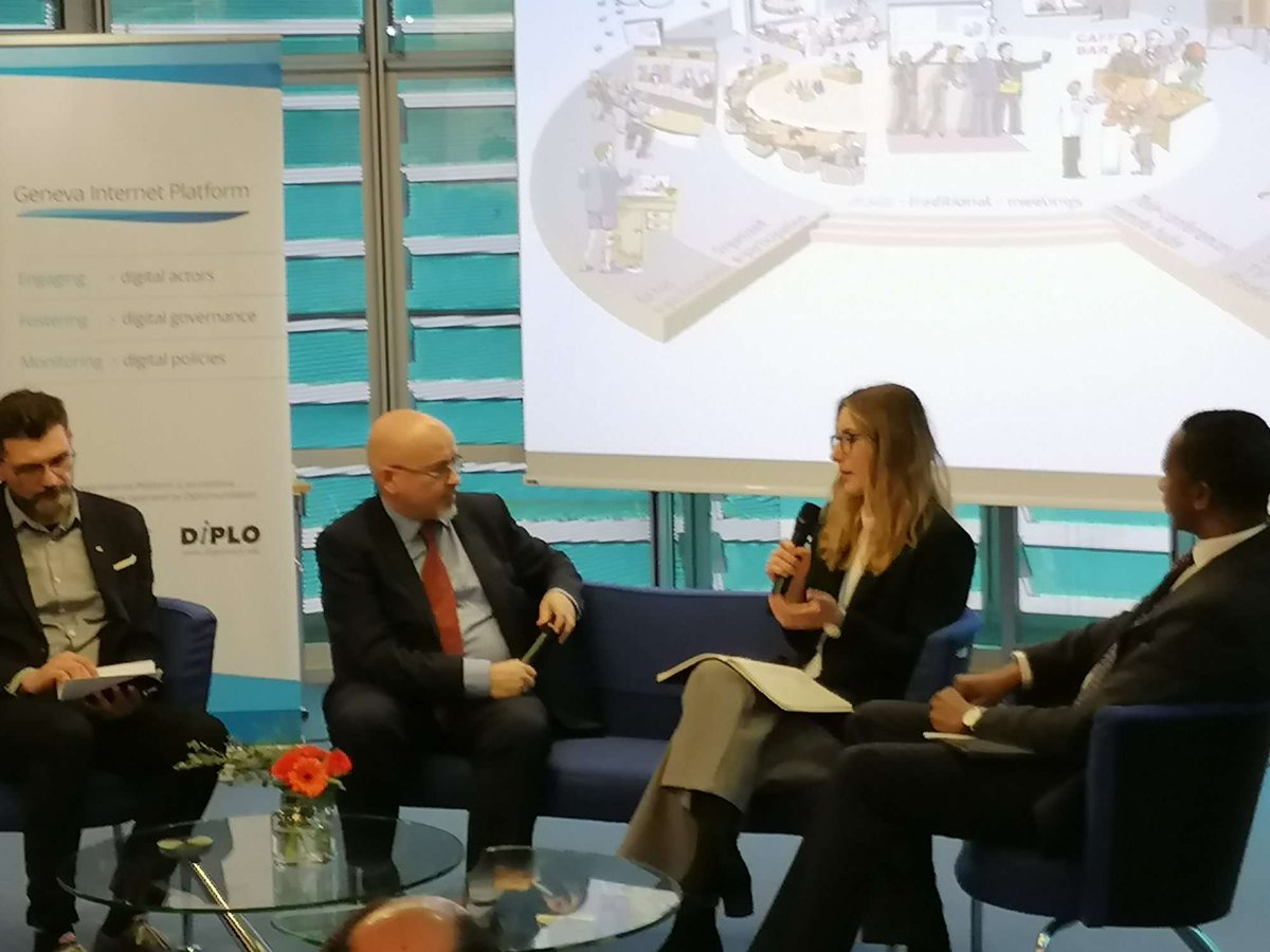 GenevaGIP's tweet photo. ‘#Policymakers need to understand technology, and #innovators need to understand the implications of what that technology is producing.’ 
Stefania Pia Grottola, Teaching Assistant at Global Studies Institute (GSI) – Université de Genève
@StefaniaGrotto1 - @GSI_UNIGE
#GenevaEngage https://t.co/SB5Zt39tbq