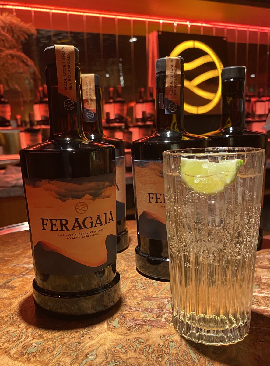 EmmaLOBryen's tweet photo. Enjoying a delightful alcohol free cocktail at the @feragaia pop up on board the Fingal this evening- beautiful drink and great example of innovative Scottish entrepreneurship! @scotfooddrink #watchthisspace https://t.co/FW4gCJMrKI