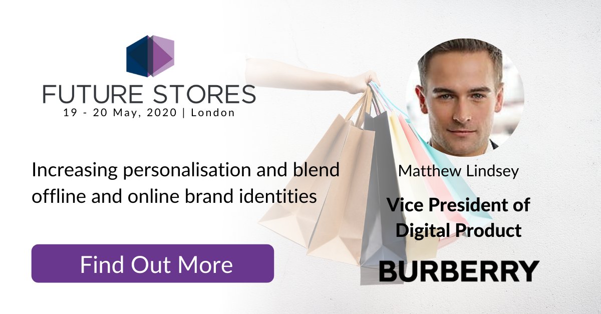 Future_Stores's tweet photo. @Burberry’s Vice President of Digital product, Matthew Lindsey, will share with you how to connect your online USPs with your in-store offering to provide a frictionless journey to your customers. https://t.co/LUtS5tO9VN  

#ecommerce #innovation #highfashion https://t.co/LLcULbJIRP