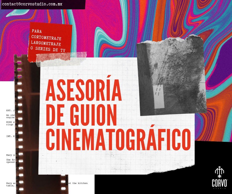 annacgrajales's tweet image. ‼️POR TIEMPO LIMITADO @PaolaMazlum y su servidora estaremos brindando asesorías de guion con corvo.studio 

Así que si necesitas ayuda con tu guion, ya sabes que hacer 😉 

Pueden pedir más info a contact@corvostudio.com.mx

#RT #Guionistas