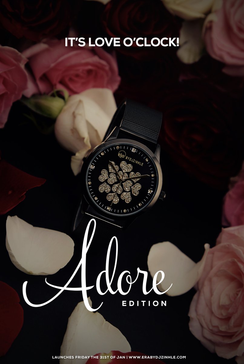 DJZinhle's tweet photo. Maybe love ❤️ is complicated 🤷🏾‍♀️🙈... but finding a perfect Valentines Day gift 🎁 shouldn’t be.😍

The @ERAbyDJZinhle #AdoreEdition. Launches this Friday at https://t.co/kZENTX5P8M. https://t.co/mvHtL1qQBC