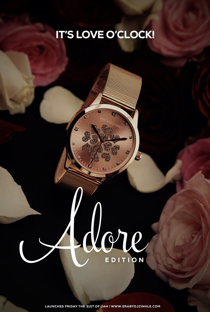 DJZinhle's tweet photo. Maybe love ❤️ is complicated 🤷🏾‍♀️🙈... but finding a perfect Valentines Day gift 🎁 shouldn’t be.😍

The @ERAbyDJZinhle #AdoreEdition. Launches this Friday at https://t.co/kZENTX5P8M. https://t.co/mvHtL1qQBC