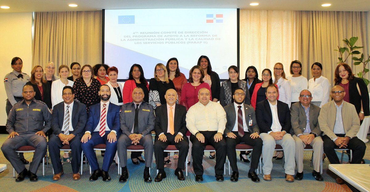 MapRDo's tweet photo. 4ta Reunión Comité de Dirección| Programa de Apoyo a la Reforma de la Administración Pública y b calidad de los Servicios Públicos #PARAPII
📍 Hotel Crowne Plaza, Santo Domingo. https://t.co/EqCnha92iE