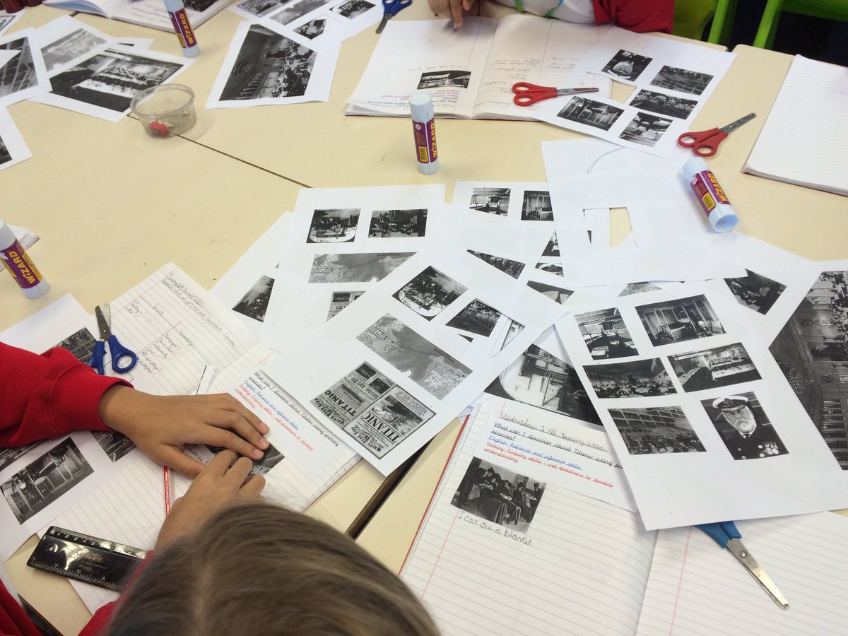 kim_wylie1's tweet photo. There were some fantastic historical enquiry skills, using primary sources, on show in Ash class today. It's all about Titanic now! #cts1 #CTTheme https://t.co/iT2mtTbsqE